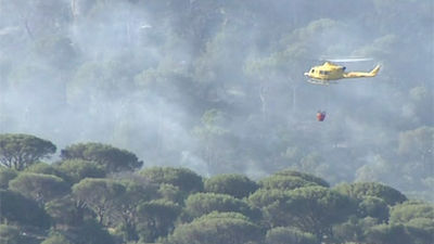 El incendio en Cebreros está controlado y se rebaja a nivel cero
