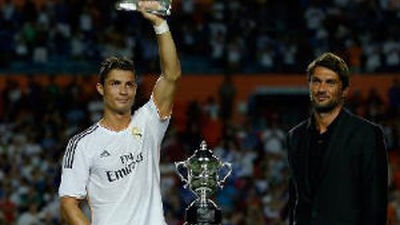 CR7: "Siempre hablo en el campo"