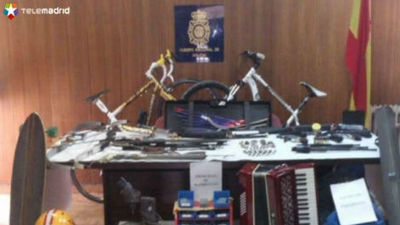 Desmantelado un punto de compra-venta  de objetos robados en la Cañada Real