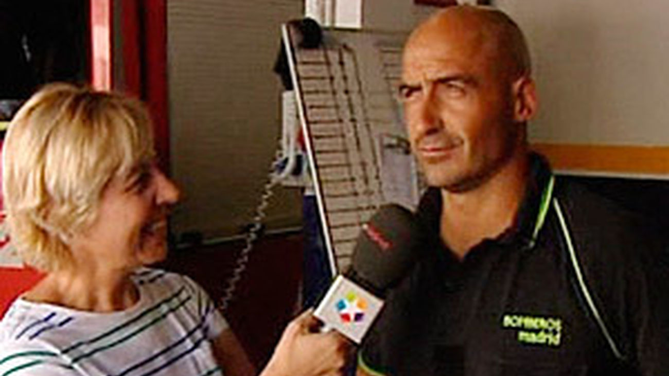 Bruno David Fernández desciende este año la imagen de La Paloma