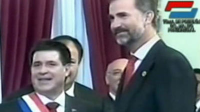 Horacio Cartes jura el cargo como presidente de Paraguay