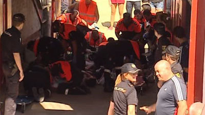 Todo preparado para los encierros de San Sebastián De Los Reyes