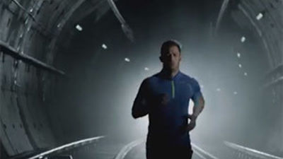 Carrera en los túneles del metro en apoyo de Madrid 2020