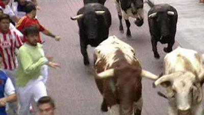 Tercer encierro muy rápido en San Sebastián de los Reyes con un contusionado