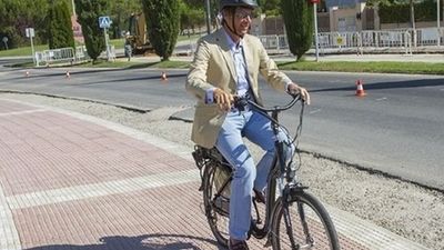 El alcalde de Boadilla se moverá en bicicleta eléctrica