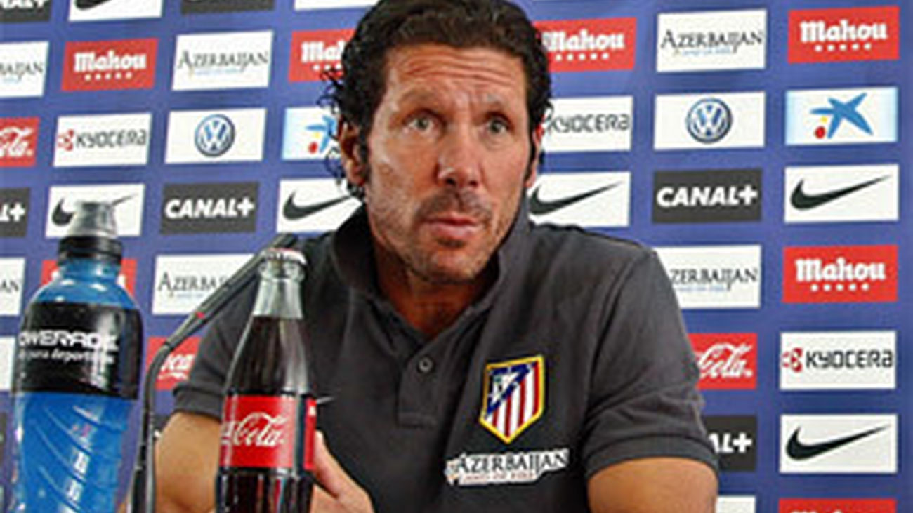 Simeone: "No espero ninguna sorpresa en cuanto a salidas"