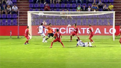1-0. El Valladolid suma sus primeros puntos ante un insulso Getafe