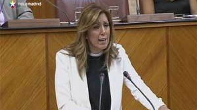 Susana Díaz:  "A mí, desde luego, me avergüenza la corrupción"