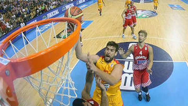 68-40. Paliza de España a Croacia en su estreno en el Eurobasket