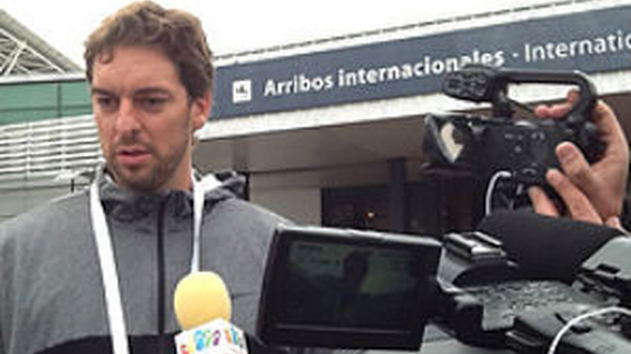 Pau Gasol, en Buenos Aires