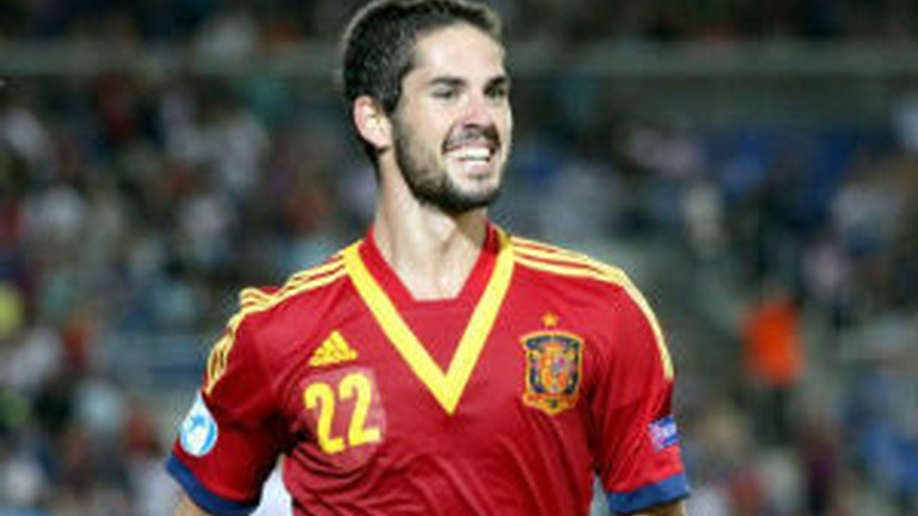 Isco, con España