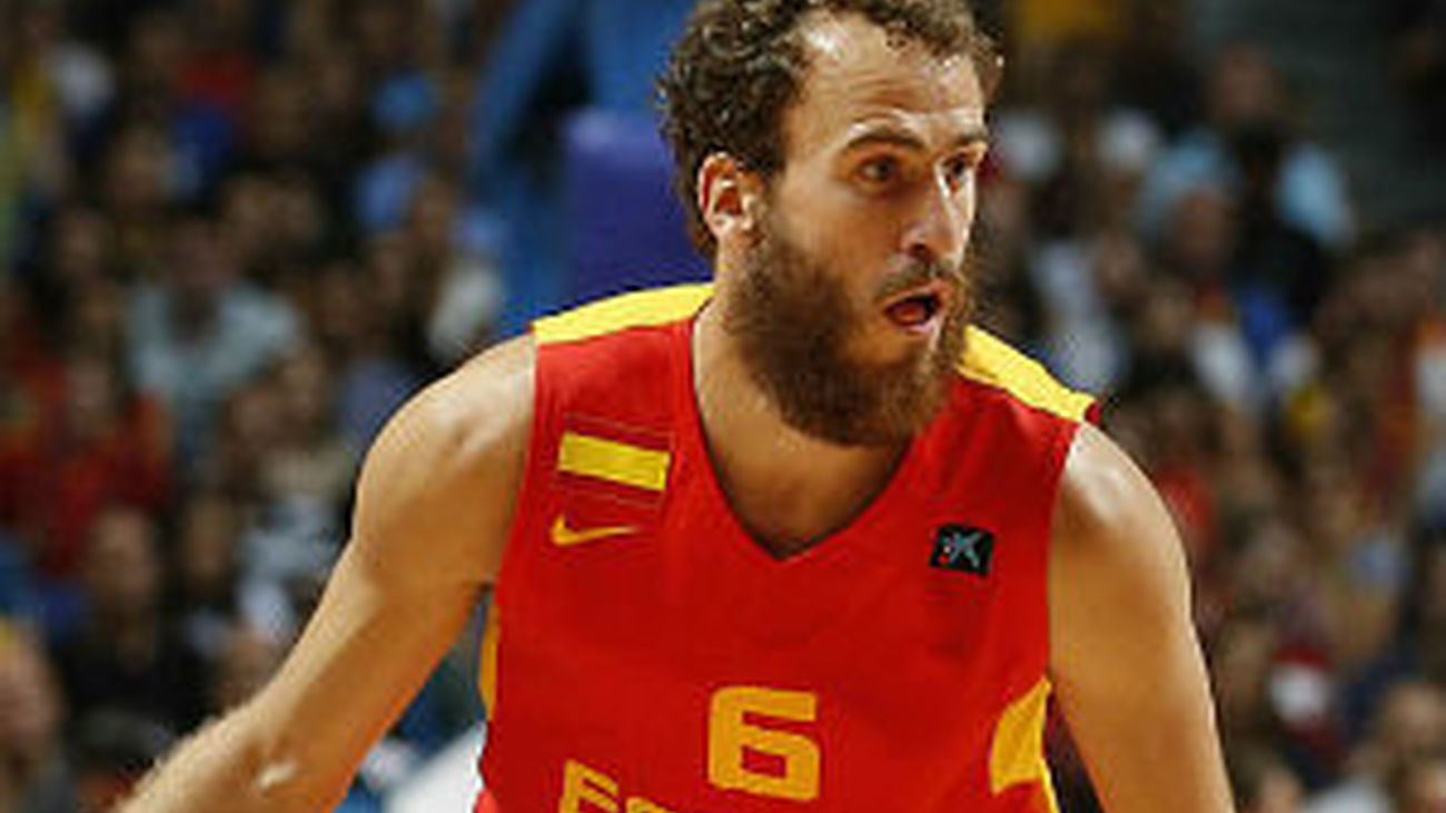 Sergio Rodríguez, con España