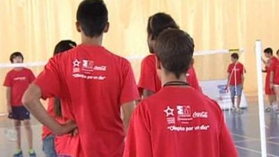Deportistas de élite y un centenar de jóvenes tutelados  son 'Olímpicos por un día'