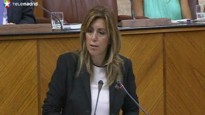 Susana Díaz, investida presidenta de Andalucía con los votos del PSOE e IU