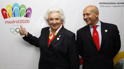 Doña Pilar: "El Príncipe ha estado colosal porque se ha dejado la piel"