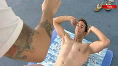 Un pinteño atraviesa a nado el Estrecho de Gibraltar