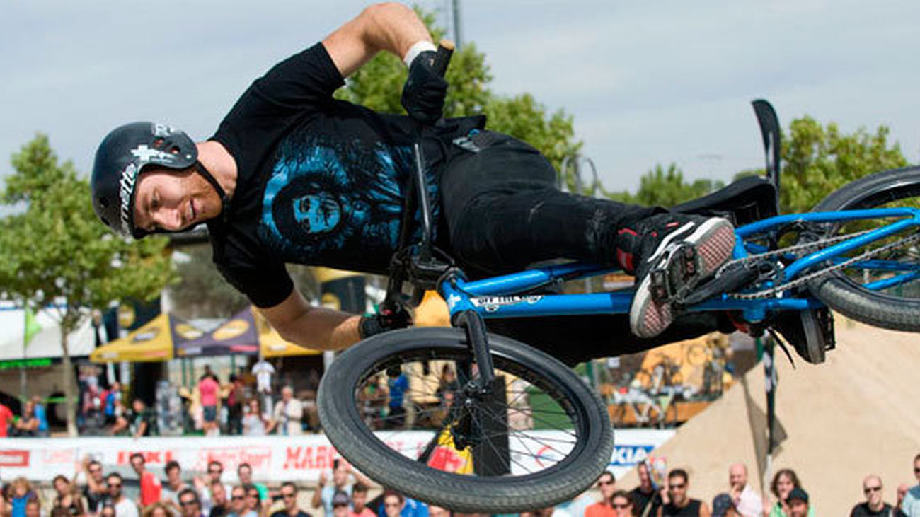Una de las actividades para BMX del Festibke 2012