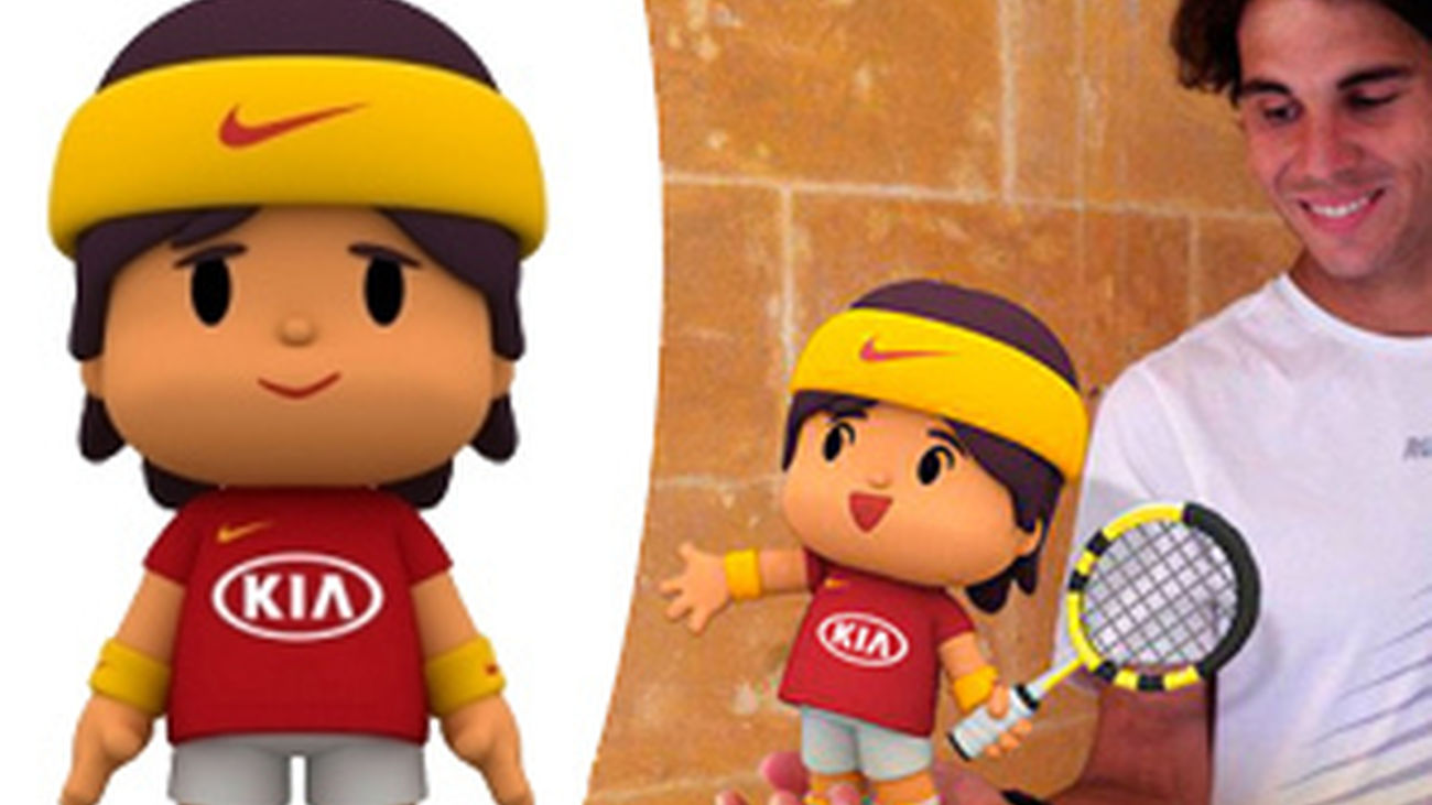 Pocoyó y Rafa Nadal se unen para ayudar a niños de la India