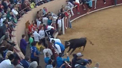 Un total de 500 corredores participan en el primer día de encierros de Móstoles