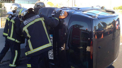 Herida leve una mujer de 45 años en un alcance entre dos vehículos en Pozuelo