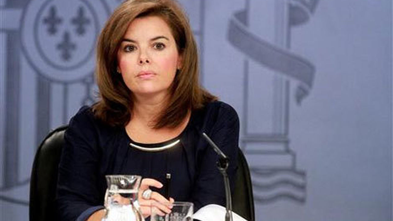 Sáenz de Santamaría sobre Cataluña: "El Ejecutivo se mantendrá sereno pero firme"