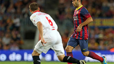 3-2. El Barça, contra las cuerdas ante el Sevilla