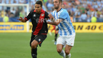 5-0. El Málaga golea al Rayo