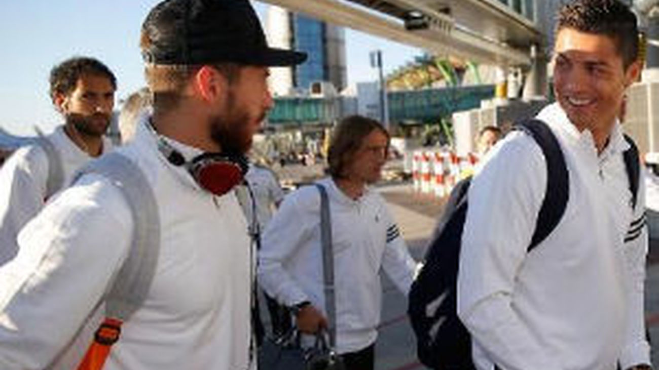 El Real Madrid ya está en Estambul