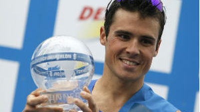 Gómez Noya, tricampeón del mundo de triatlón