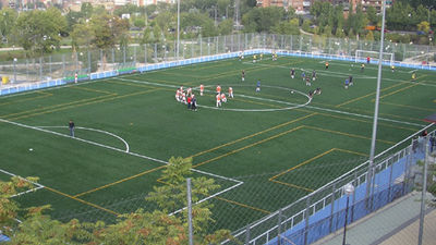 Reabre el campo de fútbol del parque Rodríguez Sahagún