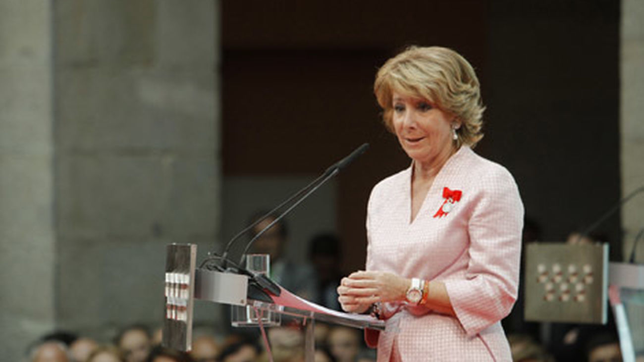 Aguirre: "No está en mis planes presentarme a alcaldesa"