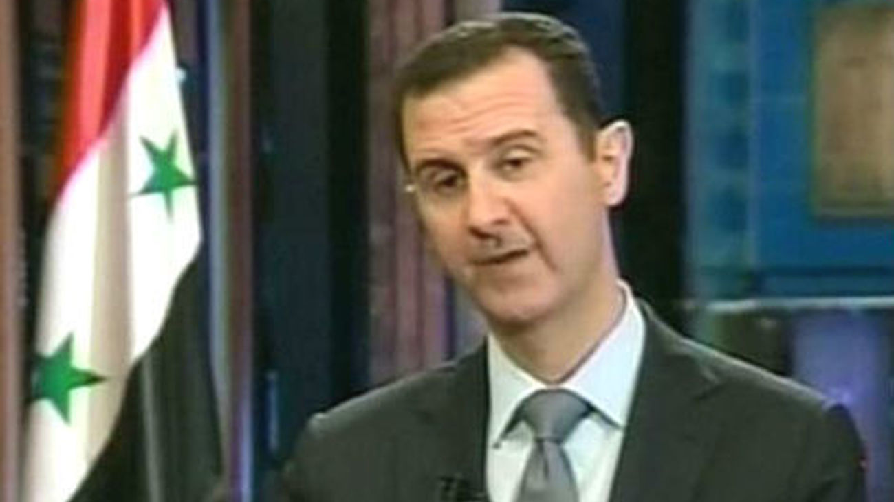 Al Asad dice llevará un año destruir las armas químicas y que costará mucho dinero