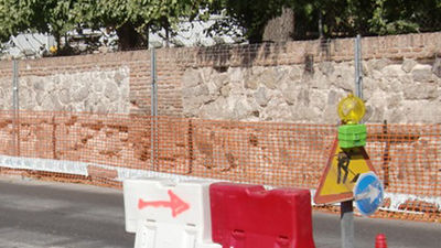 La restauración del muro de “El Capricho”