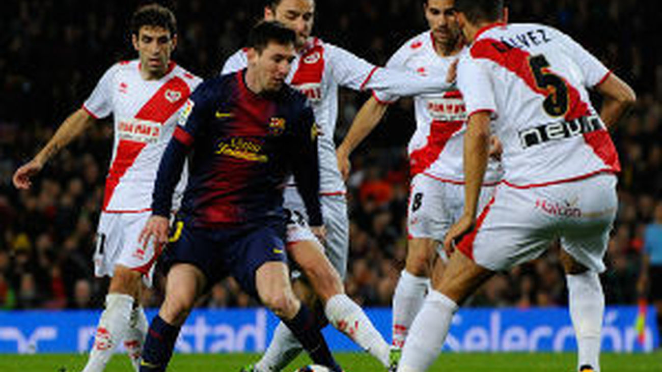 Messi, ante el Rayo Vallecano