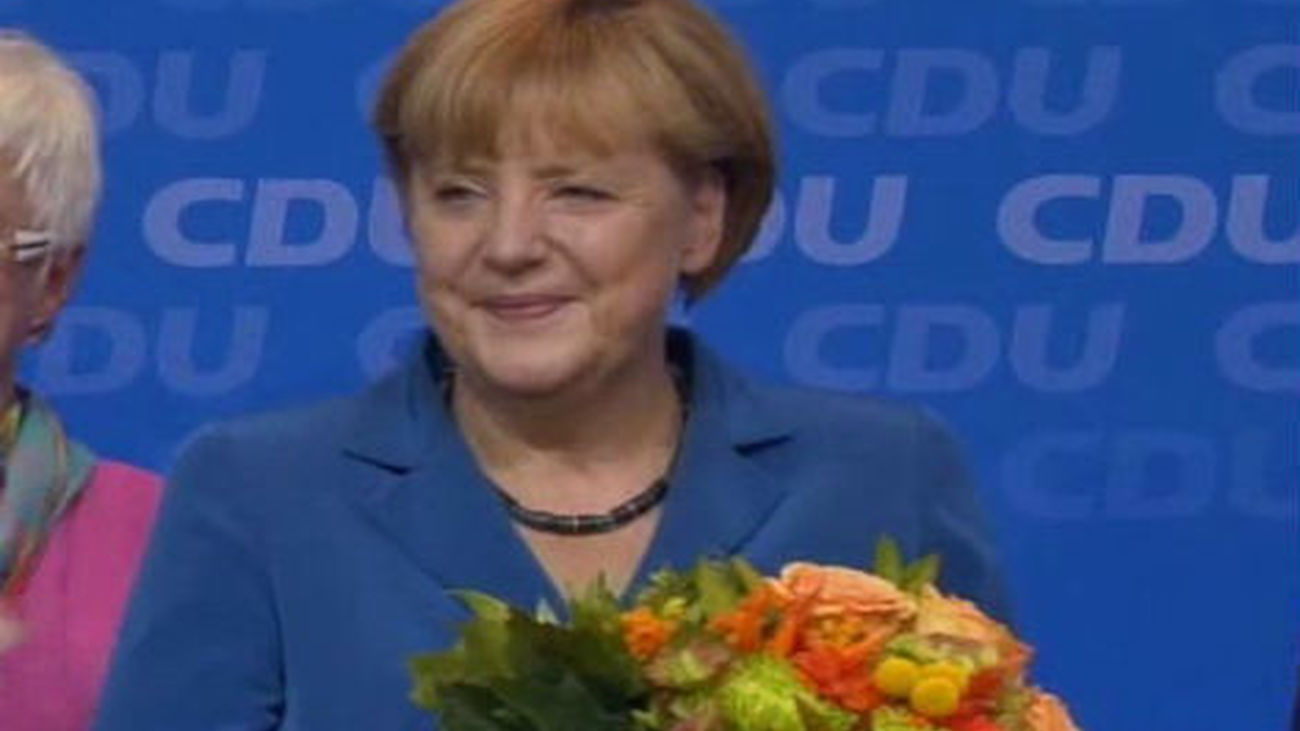 Merkel arrasa en las elecciones alemanas y roza la mayoría absoluta