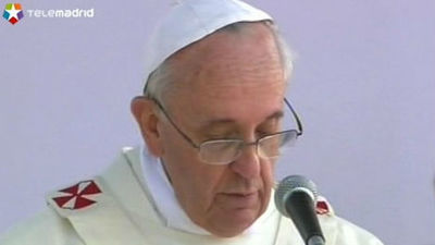 El papa Francisco dice que "cuando falta el trabajo, falta la dignidad"