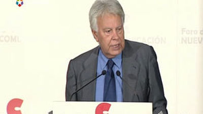 Felipe González: "la independencia de Cataluña  es un imposible"