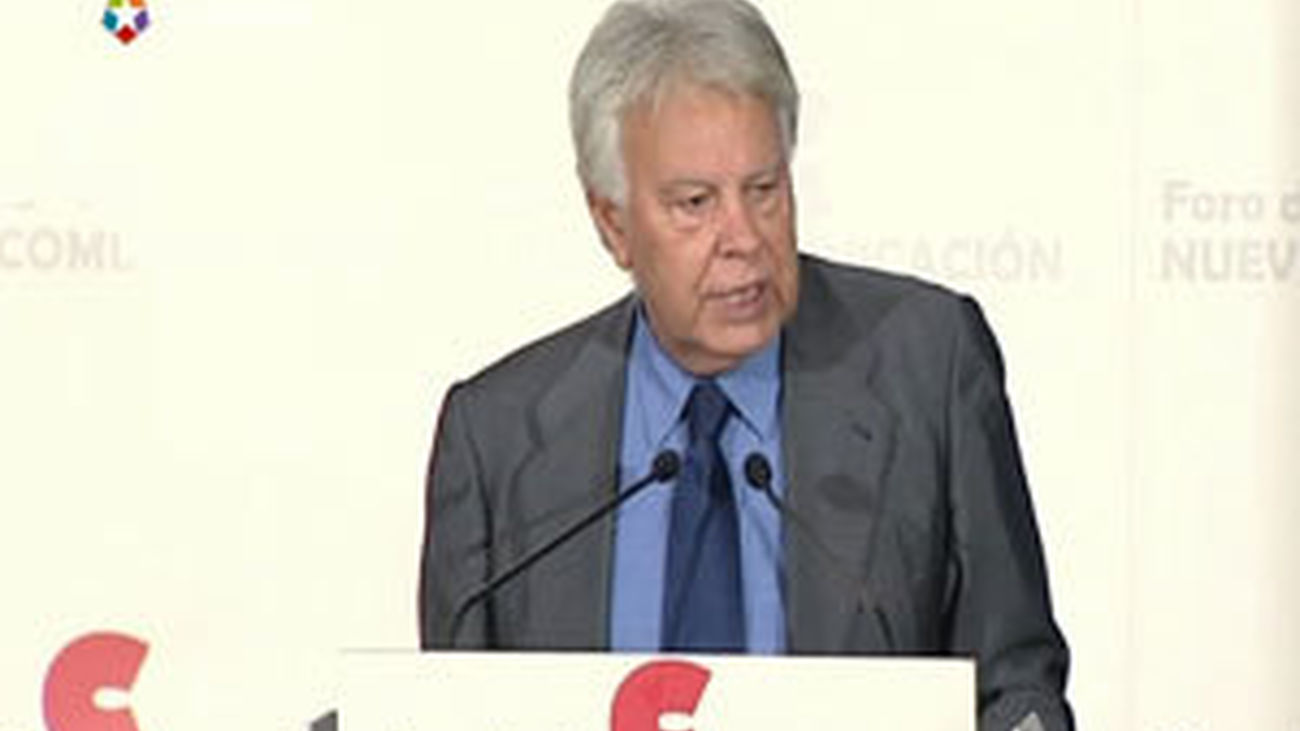Felipe González: "la independencia de Cataluña  es un imposible"