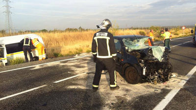 Diez personas fallecen en las carreteras en el fin de semana