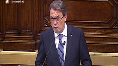 Artur Mas convocará elecciones si no se le permite celebrar la consulta en 2014