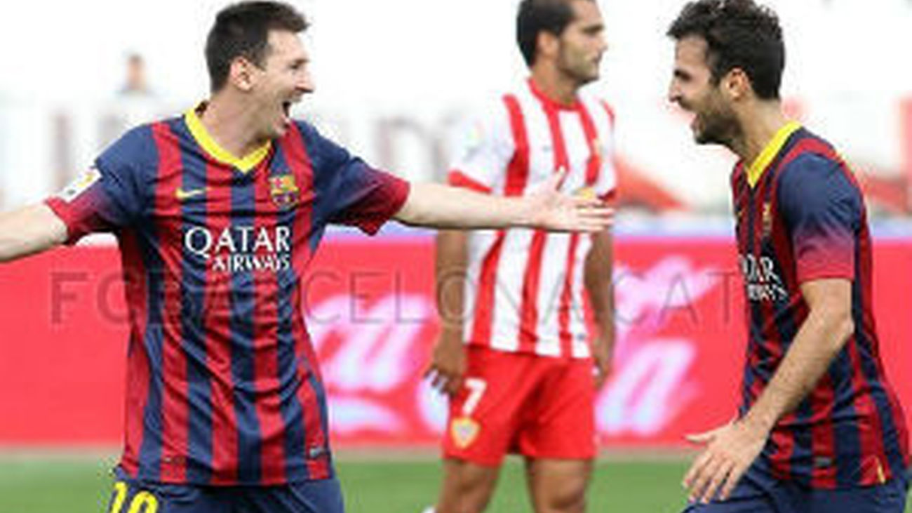 0-2. Messi se lesiona y el Barça logra el mejor inicio de sus historia