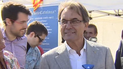 Artur Mas: "Si el pueblo catalán vota libertad, Cataluña será libre ese día"