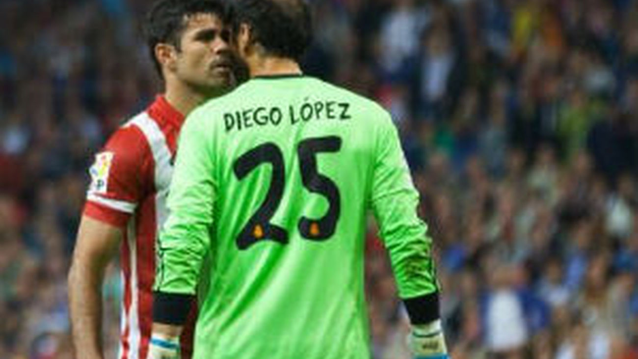 Diego Costa y Diego López