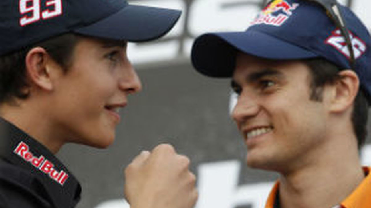 Márquez y Pedrosa confían en hacer una buena carrera en Montmeló