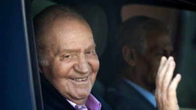 El Rey, tras recibir el alta: "Muy bien. Ya veis, estupendamente"