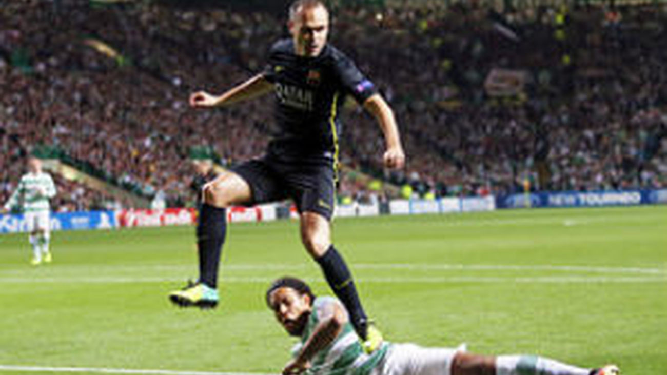 0-1. El Barça sufre para ganar al Celtic