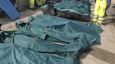 La búsqueda de cuerpos prosigue en Lampedusa, cuando ya se han recuperado 194
