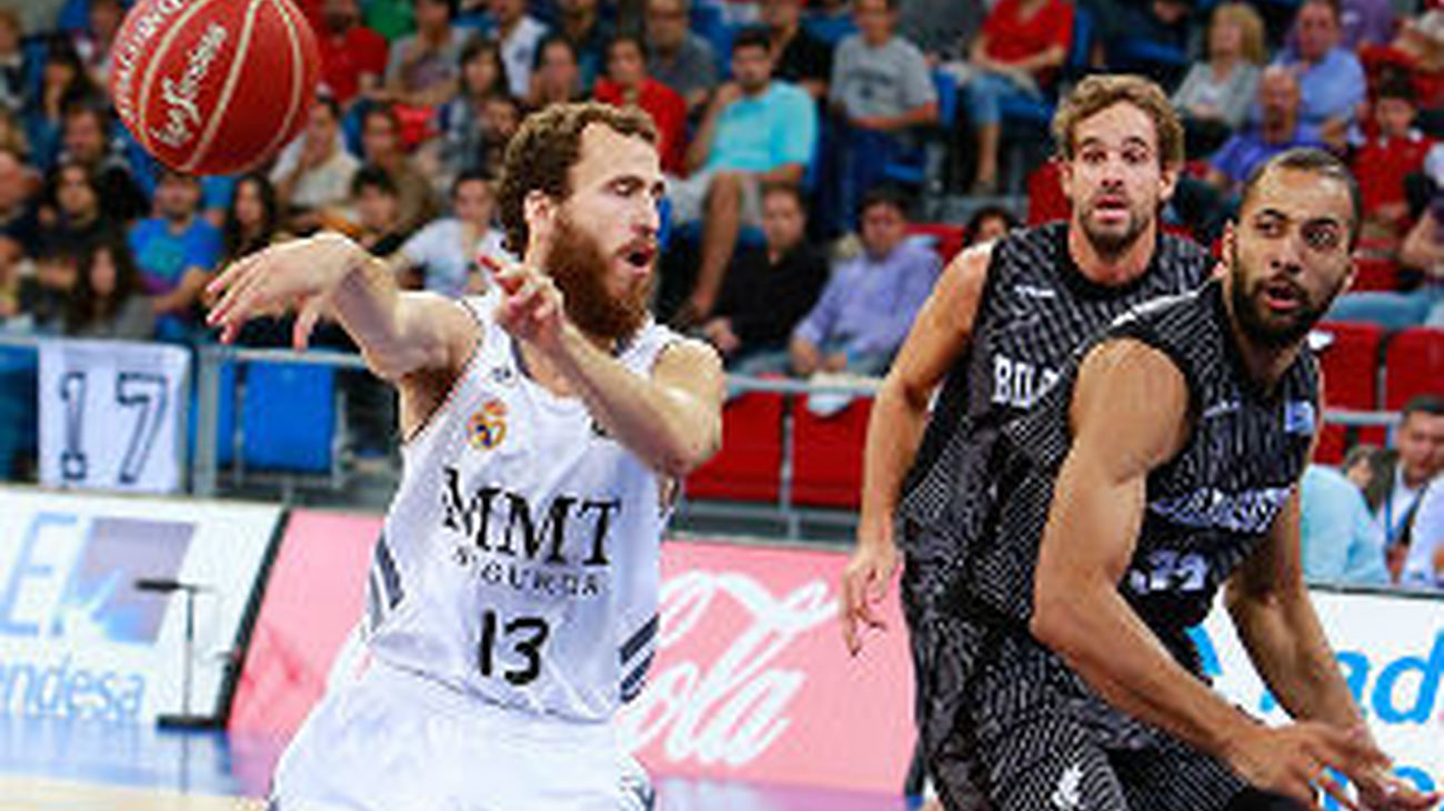 Sergio Rodríguez, ante el Bibao Basket