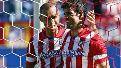 2-1. El Atlético, a ritmo de Diego Costa, gana al Celta y sigue colíder