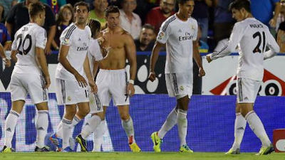 2-3. Cristiano y Morata remontan ante el Levante